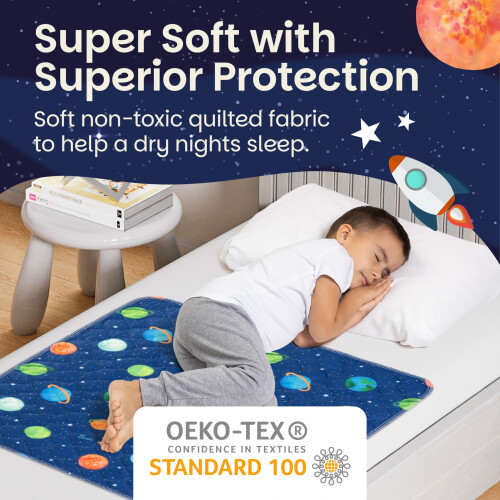 Lynmark Toddler Potty Training Bed Pads  Soft Waterproof Bedwetting P 2