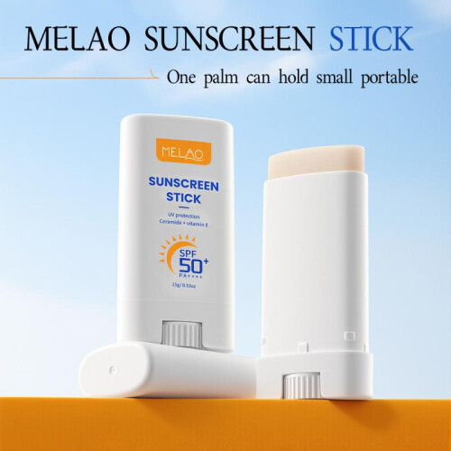 (15g) Solid Sunscreen Stick SPF50 Brightening Protection Bar Full Body Care