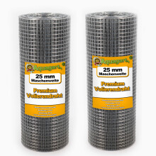 100 m x 0.5 m Aviary wire Wire mesh Welding grid Wire fencing Wire mesh