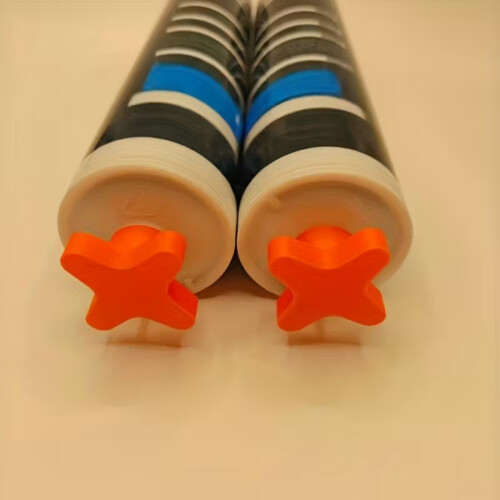 2.5X2.50Cm Plastic Threaded Sealing Caps Tube Plugs Durability 1