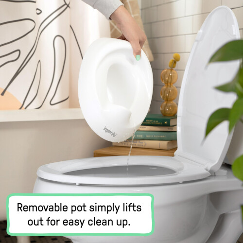 Ingenuity Ingenuity Ready Set Go Potty Removable Bowl NonSkid Bottom Wide Stable 2