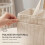 Eyoulife 2 Pack Corduroy Nappy Caddy Organiser for Changing Table  Sty 4