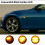 (Smoked Case white)Applies to 2XLed Dynamic Side Marker Light Turn Signal Sequential Blinker Indicator 4