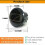 (Smoked Case white)Applies to 2XLed Dynamic Side Marker Light Turn Signal Sequential Blinker Indicator 3