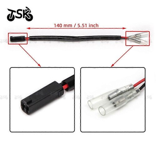 Adapterkabelstecker für Suzuki Motorrad-Lenklichtadapter 1