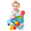 Clementoni Clementoni Sensory Rocket Soft Building Blocks for Babies Stacking Toy 6