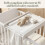 Tutti Bambini Cot Top Changer White  Fits Most Standard Cots  Cot Beds 6