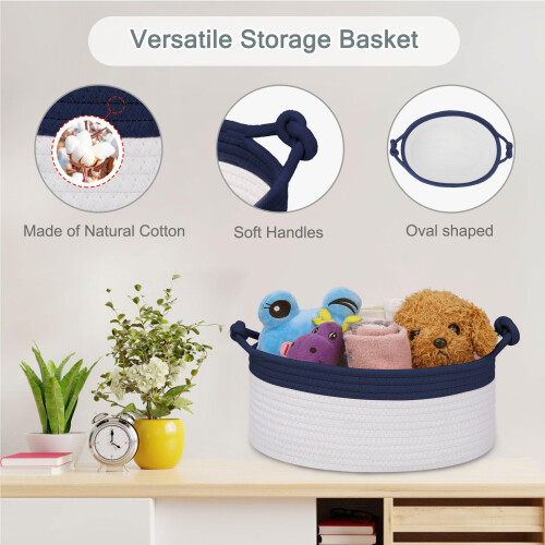 COMSE Gift Basket Empty with Handle Small Woven Basket with Gift Bags 1