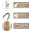 HOMGEN 8PACK Cable Window Restrictors Locks with Keys & Self-Tapping Screws 3