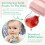 2 Pack Baby Fruit Feeder Pacifier with Cat Shape Breast Milk Ice Cube 3