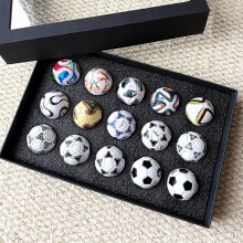 (15 small ball set (including gift box)) Mini Soccer Ball Set 3.8cm 2026 USA-Mexico-Canada Tournament Souvenir Gift for Fans