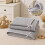 For Your Little One Moses Basket Bedding Set – Waffle  Dimple Designs 3