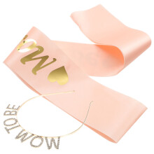 1Set Maternity Sjerp En Haarband in Diverse Kleuren Voor Babyshower
