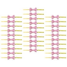 200St Roze Strik Knipties Voor Cadeau En Snoepverpakking
