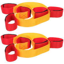 2St Legged Race Bands, Herbruikbare En Verstelbare Outdoor Raceband