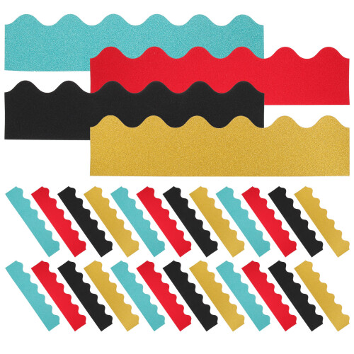 40St Glanzende Wave Trim Voor Class En Bulletin Board
