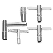 4St Silver Drum Keys Voor Beginners En Professionele Drumliefhebbers