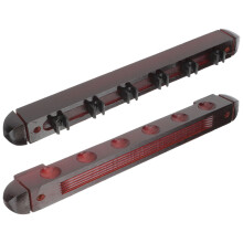 1Set Pool Cue Rack Wall Mount Billiard Pole Holder