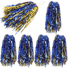 6St Pe Pom Poms Handprops Voor Cheer Squads Kleurrijk En Duurzaam