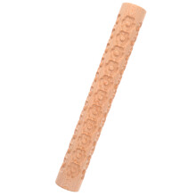 1Klei Textuur Roller Hout Voor Keramiek En Handgemaakte