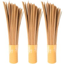 3St Duurzame Bamboe Borstels Voor Wok En Pot Schoonmaken