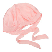 Roze Imitatiesatijn Slaapmuts Voor Thuis Haar