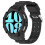 Capa protetora para relógio inteligente de 40 mm com pulseira de silicone compatível com Samsung Galaxy Watch 7 1