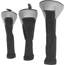 3St Golfaccessoires Mesh Clubhoezen Ademend Nylon Zwart