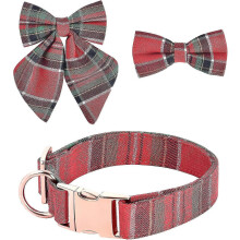 (Style 2) Welpenhündin-Hundehalsband mit Fliege und Blume für große, mittlere und kleine Hunde