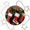 (Gold) Star Hooks for Christmas Tree Balls Decor 20 Pack Bright Red Star Shaped 1