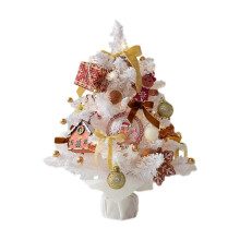 (45cm) Artificial Christmas Tree Desk Ornament for Tabletop Home Bedroom Party