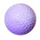 (Light Purple) Double Layer Colorful Golf Gift Balls Portable Durable Mini for Playing 1