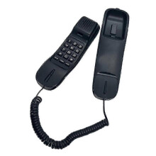 (Black) Big Button Corded Landline Phone Redial Pause Mute Functions Wall Mount or Desk 2025