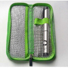 (Green) Borsa termica portatile per insulina, organizer da viaggio per diabetici, custodie isolanti e divisori