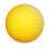 (Yellow) Two-Layer Multi-Color Durable Lightweight Golf Ball Gift and Accessories 1