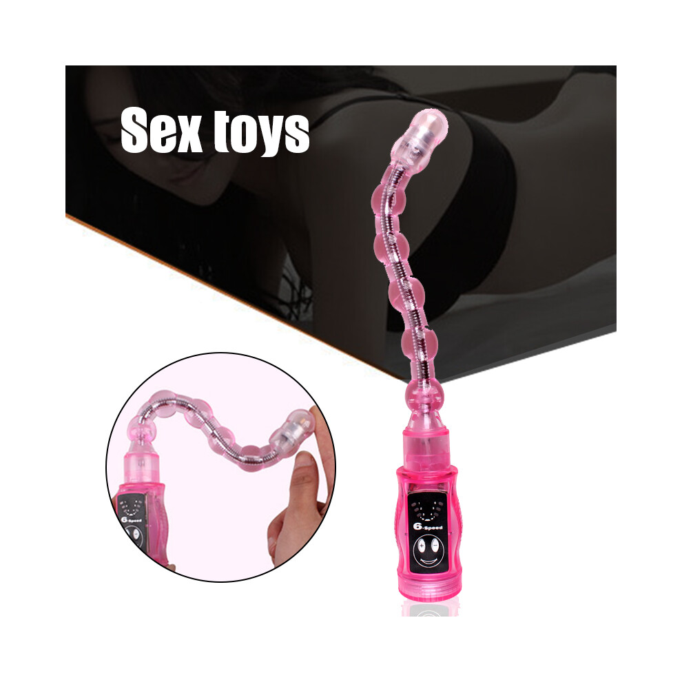 Phui-Pet-Supplies 6-Speed G-Spot Vibrator, Anal Plug Sex Toy