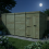 13 x 6 Pent Shed Tanalised (Single Door, No Windows) 3