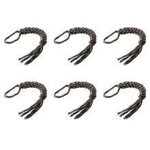 6X Woodland Digital Camo Paracord Square Weave Knife Lanyard