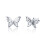 S925 Sterling Silver Butterfly Earrings Surprise Gift 8