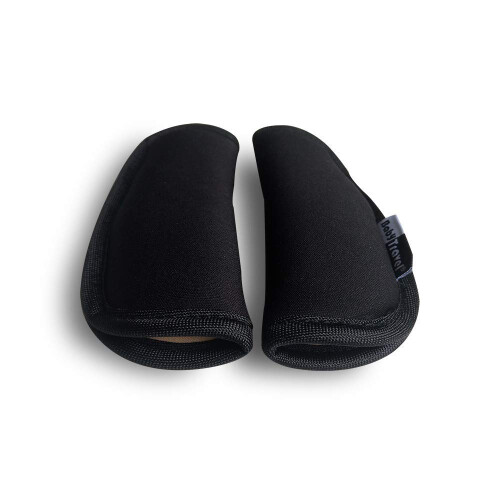 Car Seat Strap Baby Belt Covers StrollerPram Shoulder Pads Soft Black 2