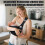 GoaePode Baby Carrier Sling with Side Support Straps Hands Free Adjust 5