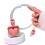 (Gradient Pink, Headgear) 20W Fast Charger Protective Cover 6