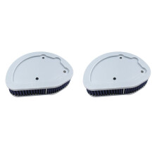 2X Motorcycle Intake Cleaner Air Filter for Electra Glide FLHTCUL FLHTKL FLHTK Fat Boy FLSTF FLSTFB FLRT 29400045