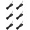 6X RJ11 6P4C Telefonkabelkabel ADSL Modem 3 Meter 1
