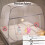 Pop Up Mosquito Net for Bed with Bottom Suit for King Bed Foldable Mos 4