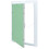 VidaXL vidaXL Access Panel Green and Silver 35 x 45 cm 1