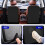 Azushwer 2 Pcs Kick Mats Back Seat Protector 60x45cm Car Seats Back Pr 5
