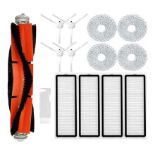 Piezas de Repuesto para S10 S10 Pro Robot Aspiradora Reemplazo Cepillo Lateral Principal Filtro Hepa Fregona Trapo