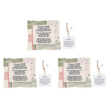 3X Taschen-Gebetsdecke, Individuelle Gebetsdecke, Handgenähte, Farbenfrohe Decke, Gemütliche, Einzigartige Decke mit Symbolistischer Poesie für die