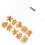 150St Mini Metalen Claw Studs Voor En Leren Accessoires 6